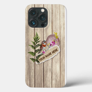 Case-Mate iPhone Case Papier tordu rustique Peinture à huile de bois Per