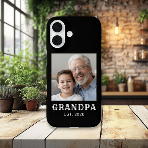 Coque Pour iPhone 16 Papiers de typographie établie par grand-père Phot