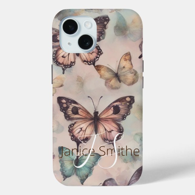 Coques Case-Mate iPhone Papillon (Verso)