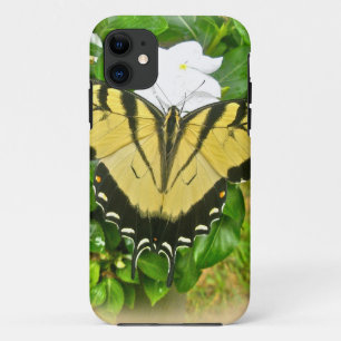 Coque Case-Mate Pour iPhone Papillon à queue noire - Fleurs