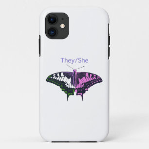 Case-Mate iPhone Case Papillon à queue noire non binaire