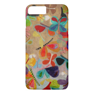 Coque iPhone 7 Plus Papillon Abstrait