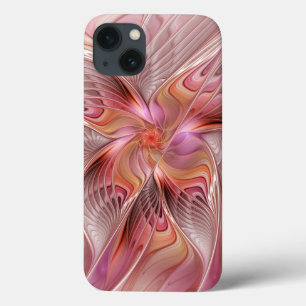 Coque Case-Mate iPhone Papillon Abstrait coloré Imaginaire Fractal Art