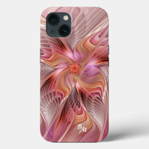 Case-Mate iPhone Case Papillon Abstrait Couleurs Fractales Art Initiales