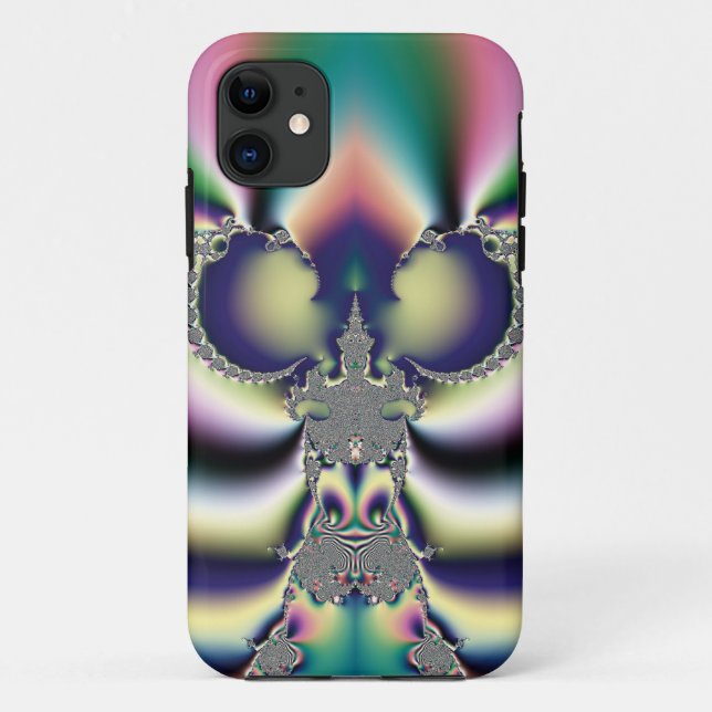 Coques Case-Mate iPhone Papillon Arc-en-Ciel (Dos)