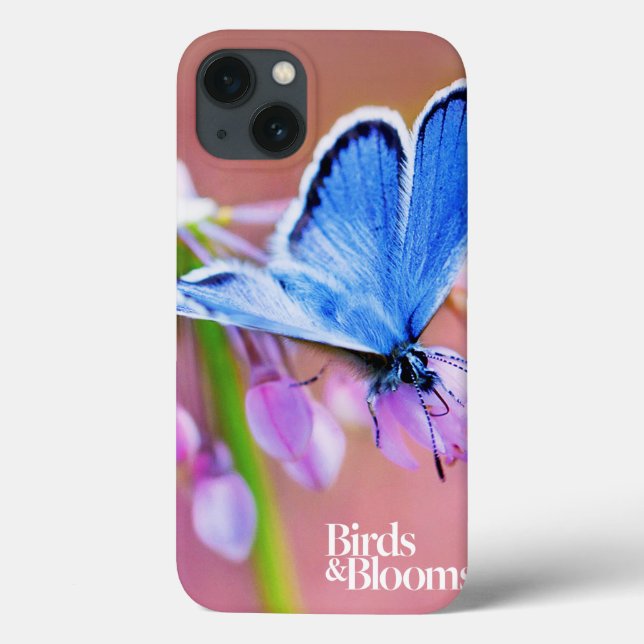 Coques Case-Mate iPhone Papillon Azure (Verso)