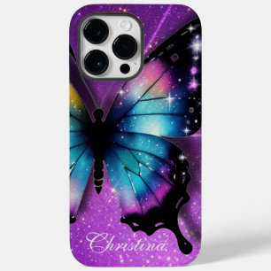 Coque Case-Mate iPhone Papillon bleu