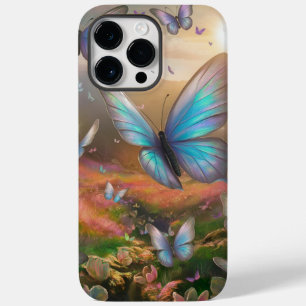 Coque Case-Mate iPhone Papillon bleu mou