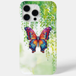 Coque Case-Mate iPhone Papillon Bleu Orange Ailes