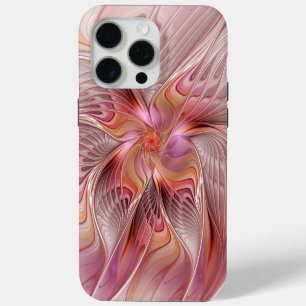 Coque Case-Mate iPhone Papillon coloré abstrait art fantastique fractal