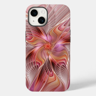 Coque Case-Mate iPhone Papillon coloré abstrait Art Fantastique Fractal