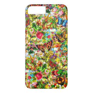 Etui iPhone Case-Mate Papillon coloré de jardin d'agrément vintage