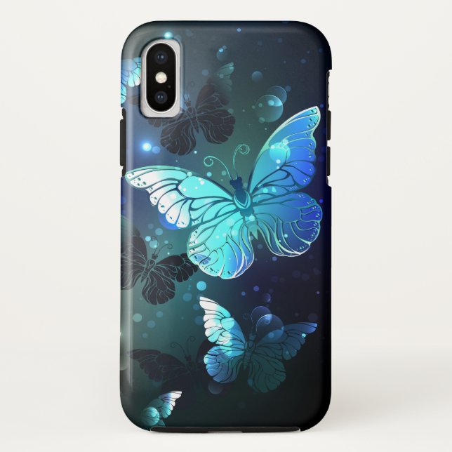 Coques Case-Mate iPhone Papillon de nuit (Dos)