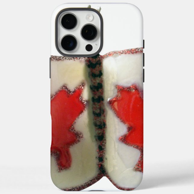 Coques Case-Mate iPhone Papillon du Canada (Verso)