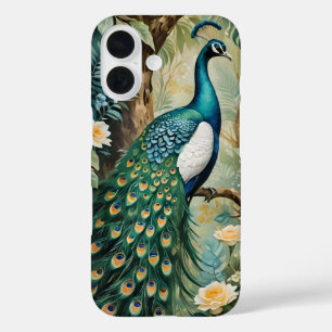 Coque Pour iPhone 16 Papillon floral paisley aquarelle 