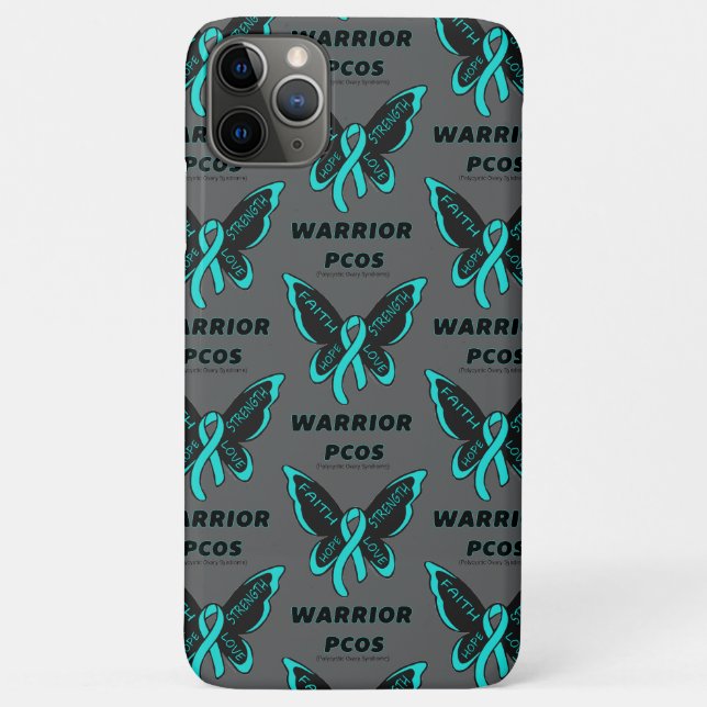 Coques Case-Mate iPhone Papillon/Guerrier...PCOS (Dos)