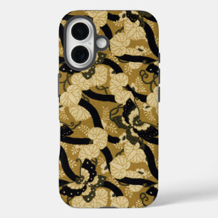 Coque Pour iPhone 16 Papillon japonais vintage modèle G.A. Audsley