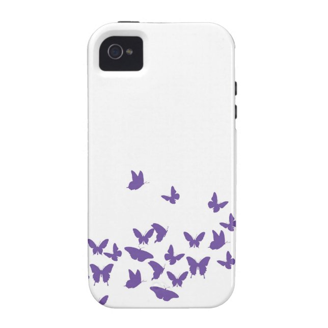 Coques Case-Mate iPhone Papillon lunatique (Dos)