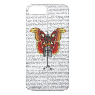 Etui iPhone Case-Mate Papillon Mannequin Rouge Et Jaune