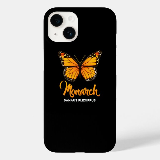 Coques Case-Mate iPhone Papillon monarque Danaus Plexippus (Verso)