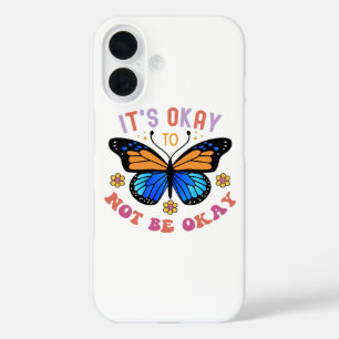 Coque Pour iPhone 16 Papillon Monarque de Sensibilisation à la Santé Me