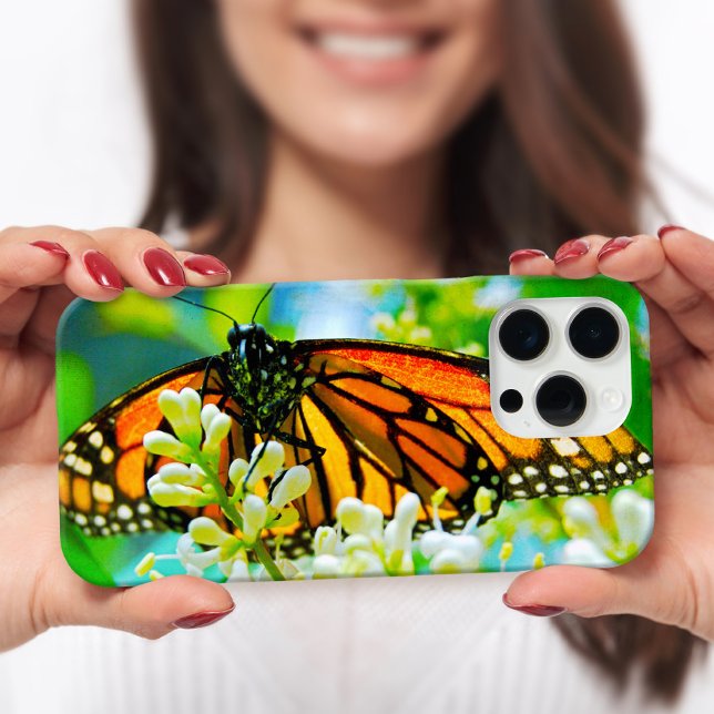 Coques Case-Mate iPhone Papillon monarque orange photo moderne audacieux d (Créateur téléchargé)
