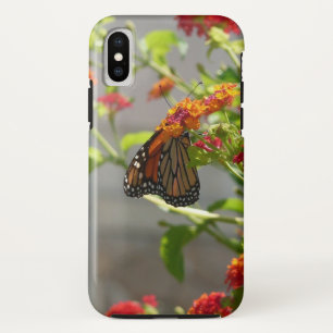 Case-Mate iPhone Case Papillon monarque sur le papillon rouge Bush