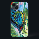 Etui iPhone 13 Papillon porté en équilibre II<br><div class="desc">Animaux</div>