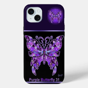 Coque Case-Mate iPhone Papillon pourpre 31