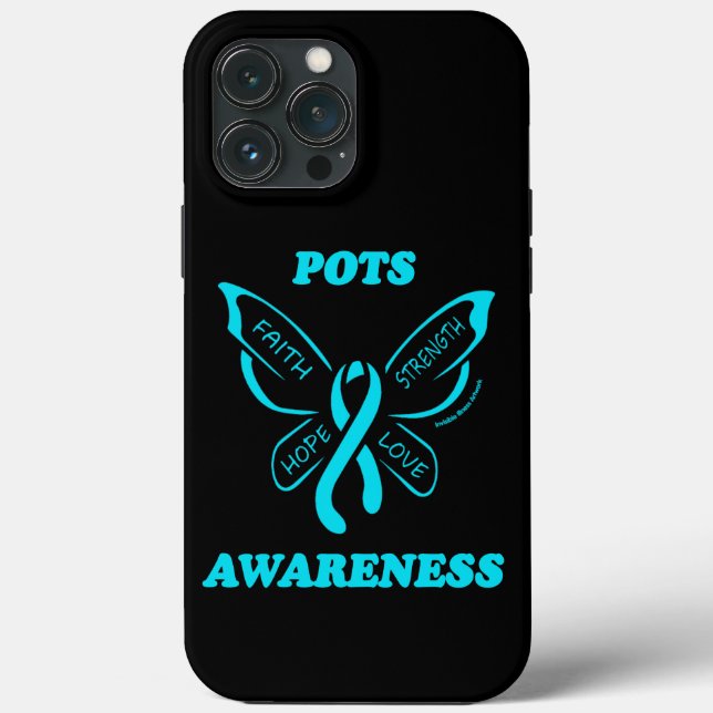 Coques Case-Mate iPhone Papillon/Prise de conscience...POTS (Verso)