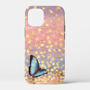 Case-Mate iPhone Case Papillon Rose Gold Flakes Design abstrait
