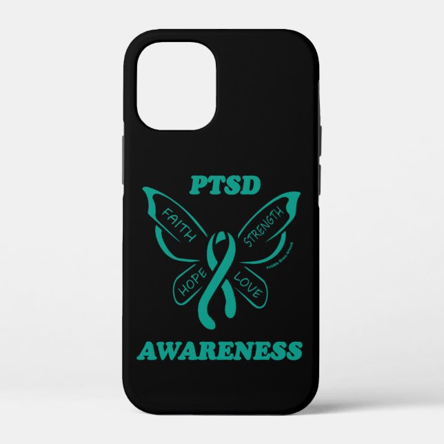 Coques Case-Mate iPhone Papillon/sensibilisation...TSPT (Verso)