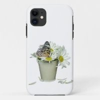 papillon sur les marguerites