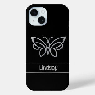 Coque Case-Mate iPhone Papillon Tribal personnalisé Parties scintillant d