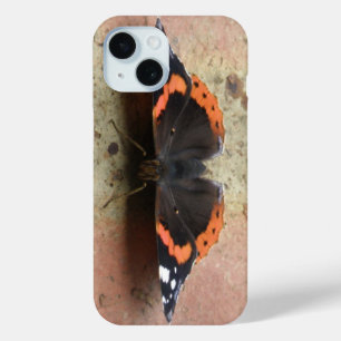 Coque Pour iPhone 15 Papillon Vanessa atalanta
