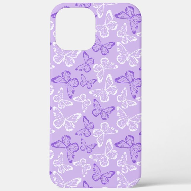 Coques Case-Mate iPhone Papillon Violet (Verso)