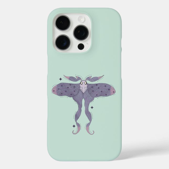 Coques Case-Mate iPhone Papillon Violet Capricieux avec Étincelles d'Étoil (Verso)