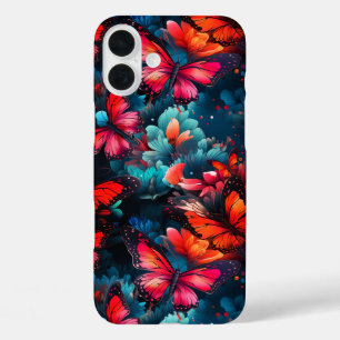 Coque Pour iPhone 16 Plus Papillons