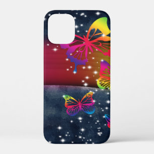 Coque iPhone 12 Mini Papillons à ciel ouvert