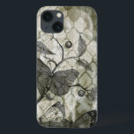 iPhone 13 Case Papillons Arabesques I<br><div class="desc">Papillons et insectes</div>