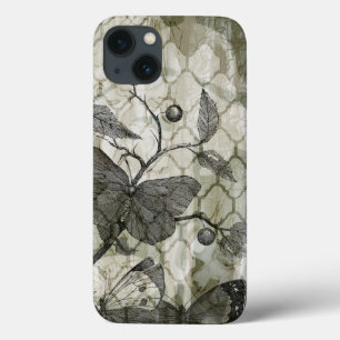 iPhone 13 Case Papillons Arabesques I