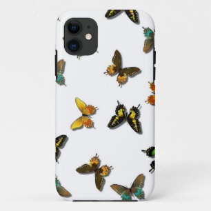 Coque iPhone 11 Papillons Colorés Art