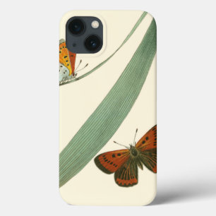Case-Mate iPhone Case Papillons colorés flottant autour d'une feuille
