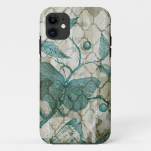 Coque iPhone 11 Papillons d'arabesque V