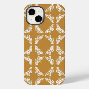 Coque Case-Mate iPhone Papillons d'art et d'artisanat orange