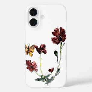 Coque Pour iPhone 16 Papillons d'art naturel