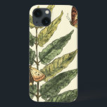 Etui iPhone Case-Mate Papillons et Feuilles avec cadre noir<br><div class="desc">Les papillons volent dans l'air,  atterrissant sur des feuilles dans cette scène botanique de Megan Meagher. Un cadre noir contient l'action. Mettez ce tableau paisible sur votre mur aujourd'hui !</div>