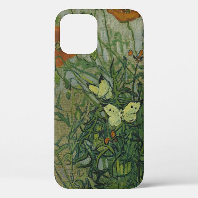 Coques Case-Mate iPhone Papillons et papillons par Vincent van Gogh (Verso)