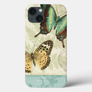 iPhone 13 Coque Papillons jumeaux