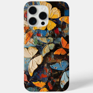 Coque Case-Mate iPhone Papillons Mouches Parmi La Peinture Nature Vibrant